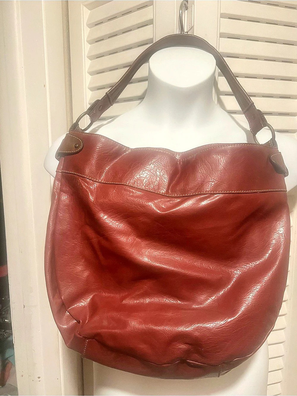 Liz Claiborne Brown Hobo Bag